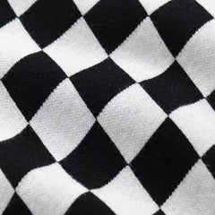 Full Sleeves Checkered Board knitted Pullover Sweater From 1- 7 Years