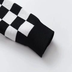 Full Sleeves Checkered Board knitted Pullover Sweater From 1- 7 Years