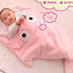 Cute & Stylish Shark Style Baby Sleeping Clothing Bag