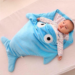 Cute & Stylish Shark Style Baby Sleeping Clothing Bag