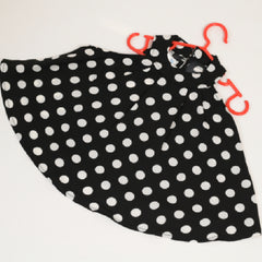 Sleeveless  Polka Dot Print Top And Shorts Set From 3-9 years