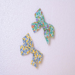 Multicolour Combo Of 2 Bow Hair Clips