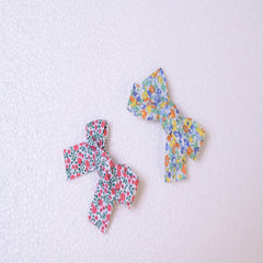 Multicolour Combo Of 2 Bow Hair Clips