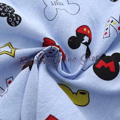 Cartoon Print Front Button Half Sleeves Shirt With Shorts From 9 Months-4 Years