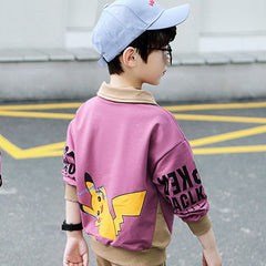 Full Sleeves  Printed O Neck Sweatshirt Attached collar with Printed Pants From 3-11 years