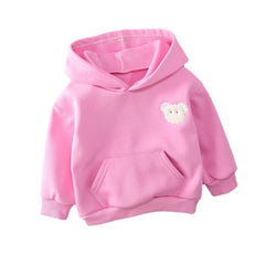 Full Sleeves 3D Sheep Design Kangaroo Pocket Hooded Sweatshirt From 9 months-5 Years