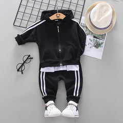 Full Sleeves Hooded Sweatshirt And Joggers Set From 6 Months-5-Years