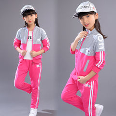 Full Sleeves Printed Striped Tracksuit & Jogger Set From 3-9 Years