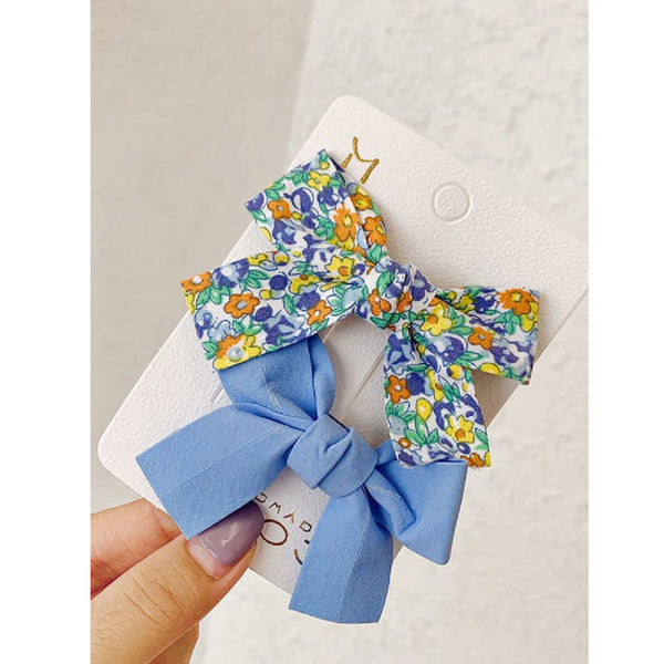 Combo Of 2 Bow Hair Clips