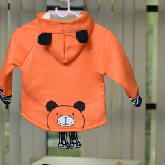 Full Sleeves 3D Bear Design Ear Detailed Hooded Sweatshirt From 9 Months-4 Years