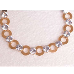 Rose Gold-Plated Choker Necklace Set