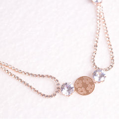 Rose-Gold Choker Necklace set