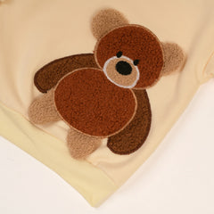 Full Sleeves 3D Bear Design Sweatshirt With Pants From 9 Months-5 Years